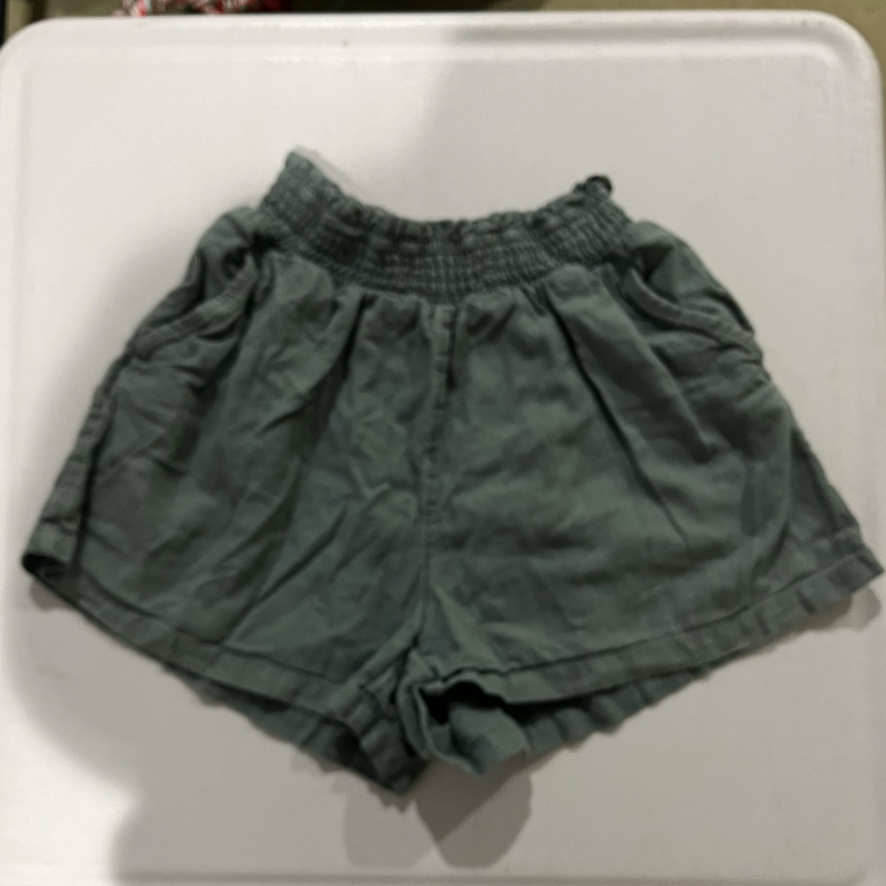 Casual Green Shorts